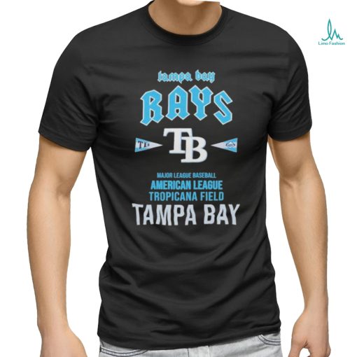 Official Tampa Bay Rays American League Tropicana Field City Tour 2024 T shirt