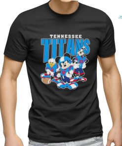 Official Tennessee Titans Mickey Donald Duck And Goofy Football Team 2024 T shirt