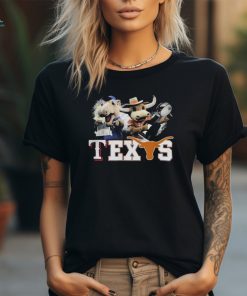 Official Texas Longhorns And Texas Rangers Mascots Champions Shirt