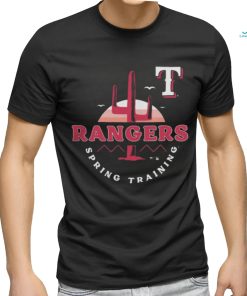 Official Texas Rangers Fanatics Branded MLB Spring Training Sunrise T Shirt