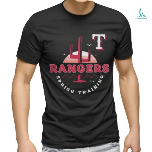 Official Texas Rangers Fanatics Branded MLB Spring Training Sunrise T Shirt