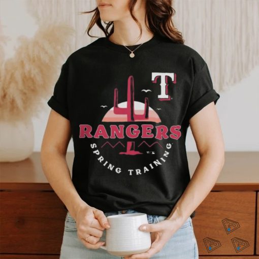 Official Texas Rangers Fanatics Branded MLB Spring Training Sunrise T Shirt