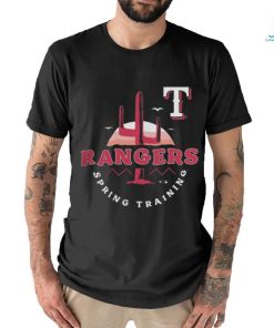 Official Texas Rangers Fanatics Branded MLB Spring Training Sunrise T Shirt