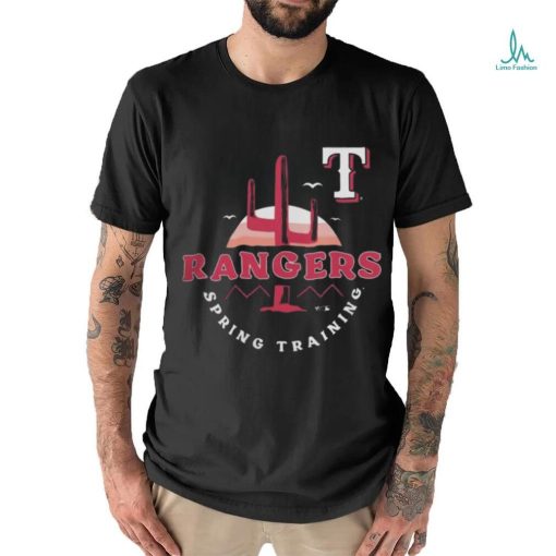 Official Texas Rangers Fanatics Branded MLB Spring Training Sunrise T Shirt