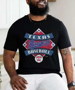 Official Texas Rangers Fanatics Cooperstown Collection Field Play T Shirt