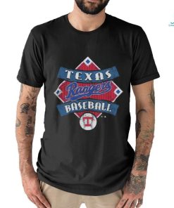 Official Texas Rangers Fanatics Cooperstown Collection Field Play T Shirt