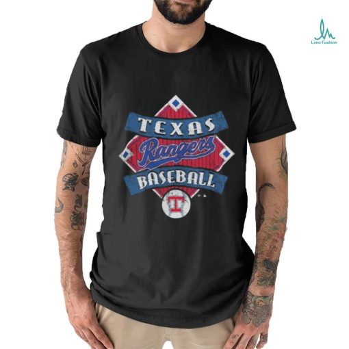 Official Texas Rangers Fanatics Cooperstown Collection Field Play T Shirt