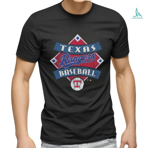 Official Texas Rangers Fanatics Cooperstown Collection Field Play T Shirt