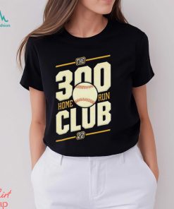 Official The 300 Club Home Run Baseball 22 T shirt