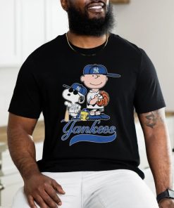 Official The Peanuts Movie Characters New York Yankees Baseball Shirt