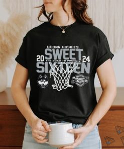 Official UConn Huskies Sweet Sixteen 2024 The Road to Phoenix Shirt