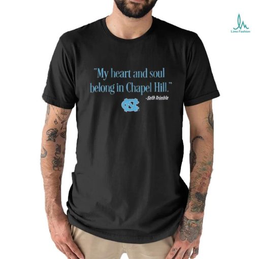 Official UNC Basketball Seth Trimble Chapel Hill Shirt