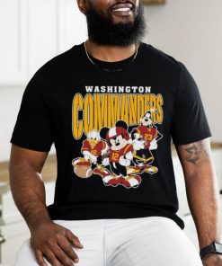 Official Washington Commanders Mickey Donald Duck And Goofy Football Team 2024 T shirt