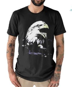 Official We don’t trust you eagles distressed hem vintage t shirt