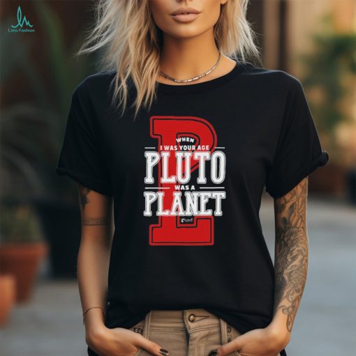 Official When I Was Your Age Pluto Was A Planet Lowell Observatory Shirt