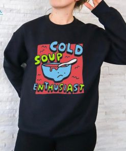 Official Zoebread the gazpacho cold soup enthusiast T shirt