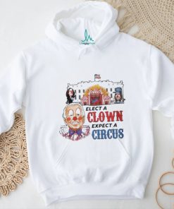Official biden Elect a Clown Expect a Circus Cartoon Shirt