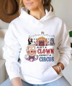 Official biden Elect a Clown Expect a Circus Cartoon Shirt