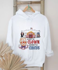 Official biden Elect a Clown Expect a Circus Cartoon Shirt