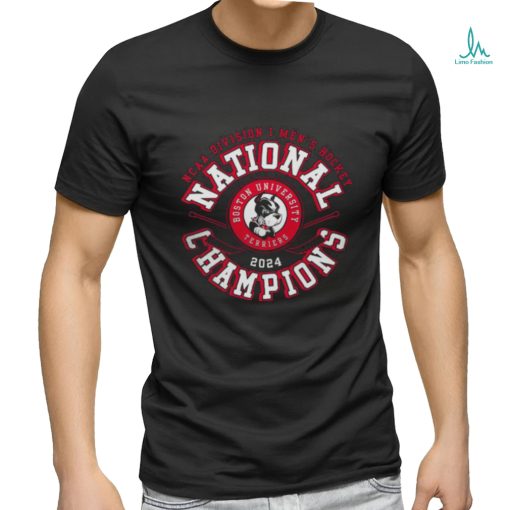 Official boston University Terriers Men’s Hockey 2024 National Champions Logo Shirt