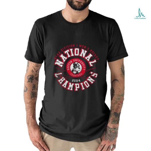 Official boston University Terriers Men’s Hockey 2024 National Champions Logo Shirt