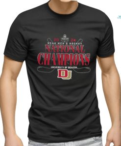 Official denver Pioneers 2024 NCAA Men’s Hockey National Champions Delay of Game Shirt