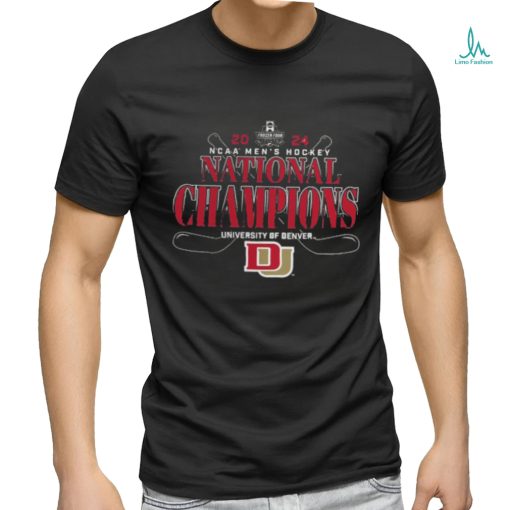 Official denver Pioneers 2024 NCAA Men’s Hockey National Champions Delay of Game Shirt