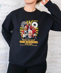 Official der Kaiser Franz Beckenbauer 1945 2024 Thank You For The Memories T Shirt
