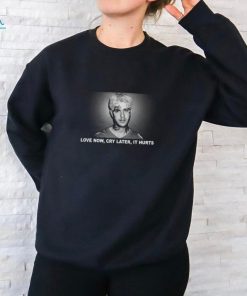 Official dj Cloonee Love Now Cry Later It Hurts Lil Peep Shirt