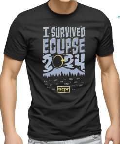 Official i Survived Eclipse Earthquake 2024 Shirt