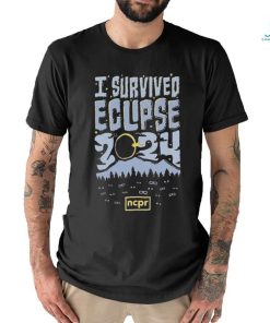 Official i Survived Eclipse Earthquake 2024 Shirt