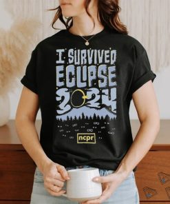 Official i Survived Eclipse Earthquake 2024 Shirt
