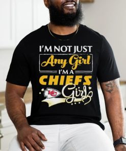 Official i’m Not Just Any Girl I’m A Kansas City Chiefs Girl Shirt