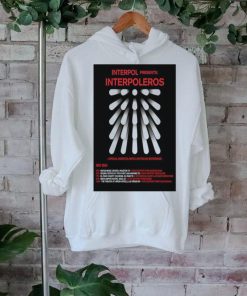 Official interpol May Tour 2024 Poster Shirt