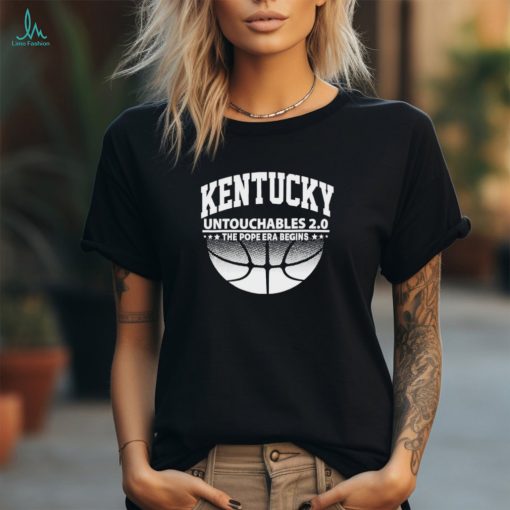 Official kentucky Untouchables The Pope Era Begins Shirt