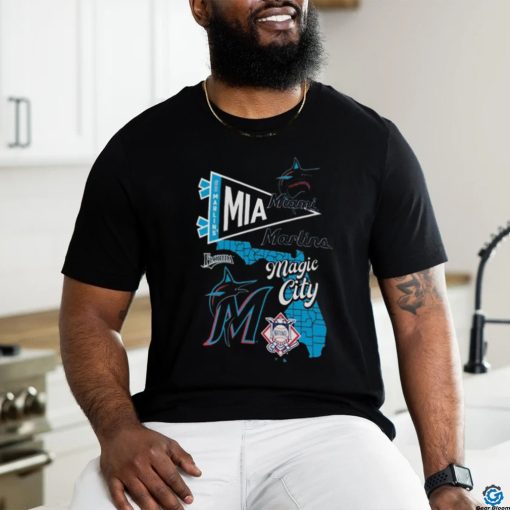 Official miami Marlins Split Zone Magic City 2024 Shirt