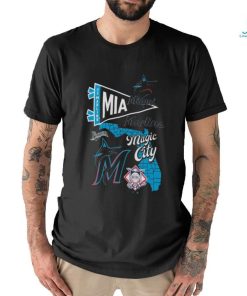 Official miami Marlins Split Zone Magic City 2024 Shirt