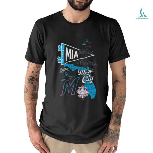 Official miami Marlins Split Zone Magic City 2024 Shirt