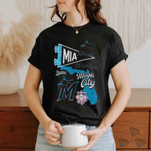 Official miami Marlins Split Zone Magic City 2024 Shirt
