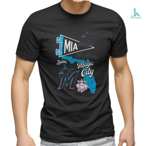 Official miami Marlins Split Zone Magic City 2024 Shirt