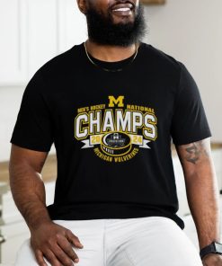 Official michigan Wolverines Men’s Hockey 2024 National Champions Shirt
