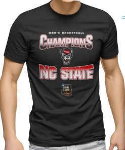 Official nC State Wolfpack 2024 Ncaa Men’s Basketball National Champions Logo Shirt