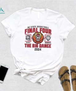 Official nc state wolfpack 2024 ncaa men’s basketball tournament march madness final four shirt