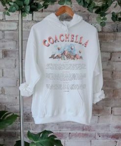 Official official Coachella April 12 14 & 19 21 Watercolor 2024 Lineup Shirt