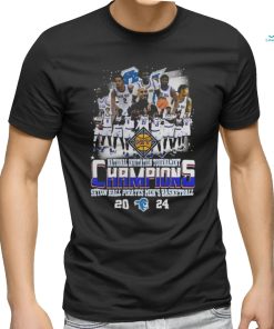 Official original National Invitation Tournament Champions Seton Hall Pirates Men’s Basketball 2024 Shirt
