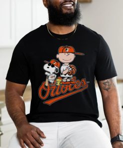 Official peanuts Characters Baltimore Orioles Baseball 2024 Shirt
