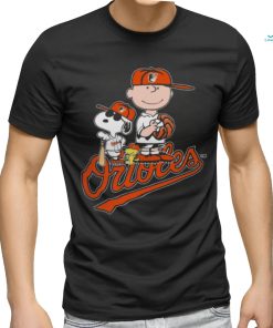 Official peanuts Characters Baltimore Orioles Baseball 2024 Shirt