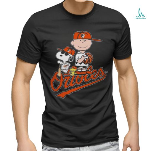 Official peanuts Characters Baltimore Orioles Baseball 2024 Shirt