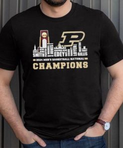 Official purdue 2024 Roster With NCAA Champions Trophy Cup Shirt
