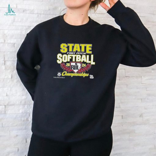 Official rIIL 2024 Fast Pitch Softball State Championships Shirt